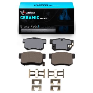 Acura RL Brake Pads - Rear - R1 Concepts - Ceramic - `99-`04